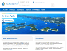 Tablet Screenshot of mavitursepeti.com